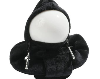 Sudadera con capucha y pomo de cambio de marchas: accesorios divertidos para el coche