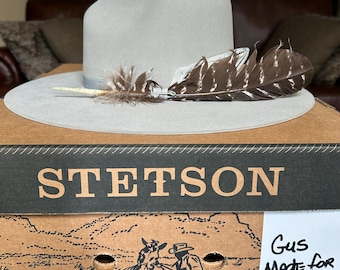 Gus "Made for Hadleigh's Field Shop" Silverbelly 7 1/8 Great Western!