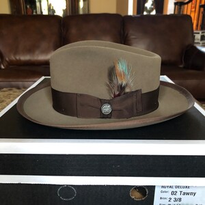 Stetson Weltmeyer Hat Chestnut, 7 1/4