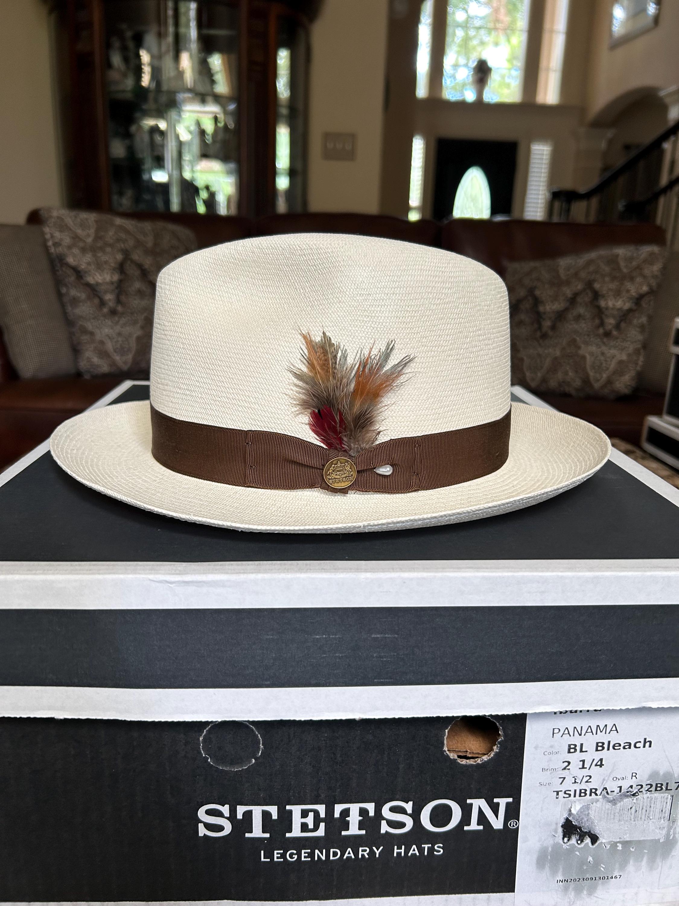stetson custom V 7 1/4 フェドラハット ステットソン Stetson Hat