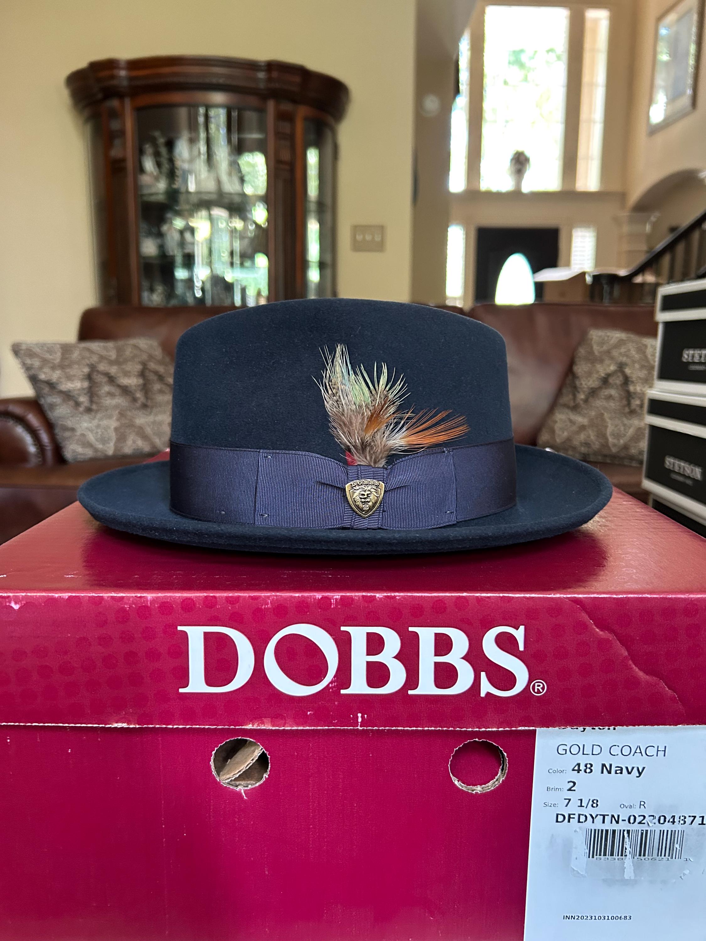 Blue Dobbs Hat - Etsy display picture 2