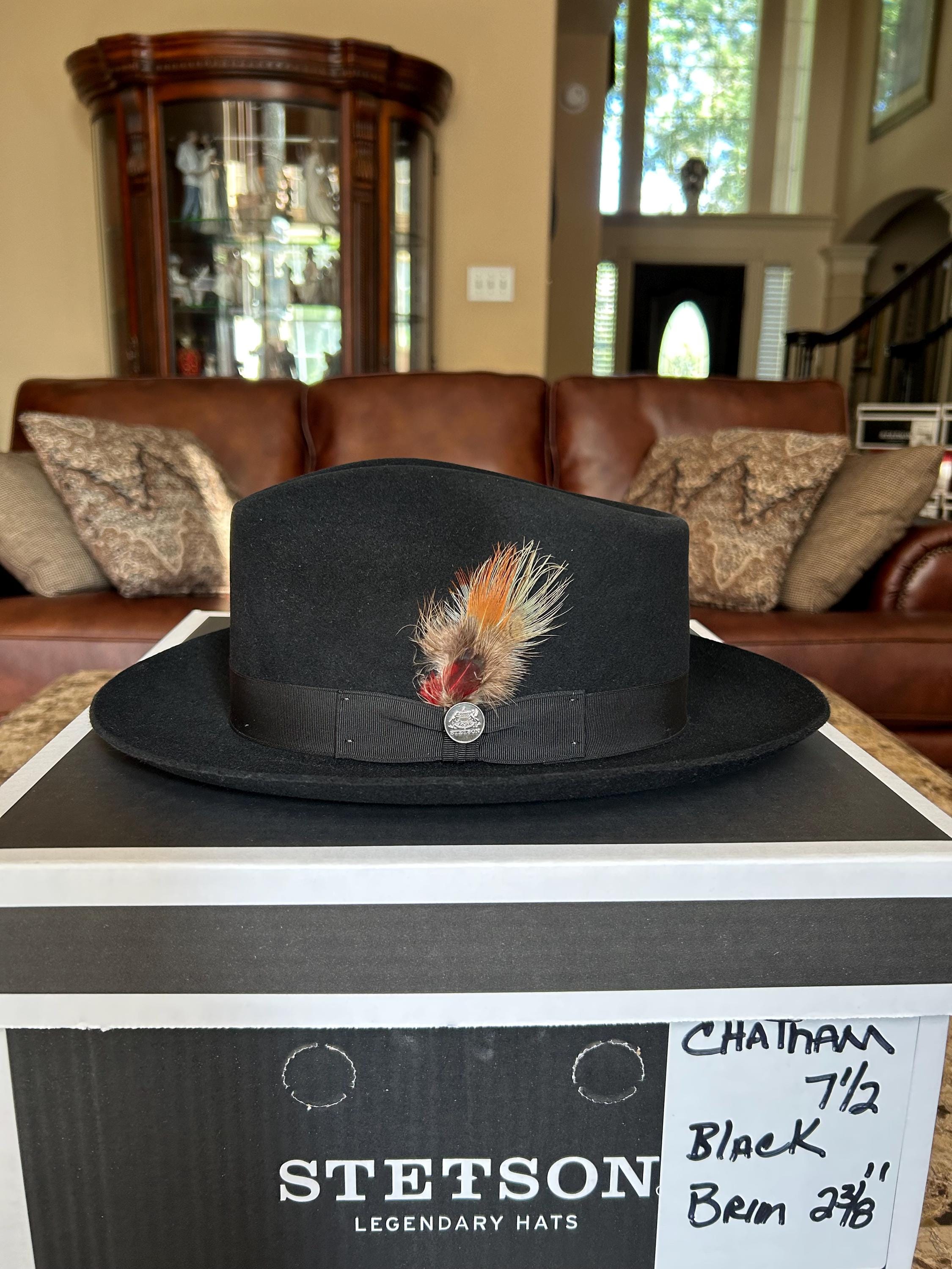 帽子 30s VINTAGE No.1 STETSON 7 56cm Vintage 1930s STETSON No 1 Quality Western Hat ~ 7 1/4 to 7 3/8