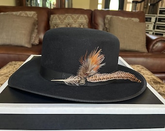 1950s Stetson Royal De Luxe the Open Road Fedora Hat - Size 7 1/8