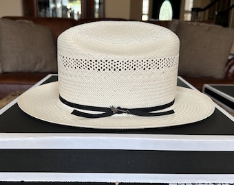 Vintage Stetson Open Road Fedora: 1950s 3X Beaver Cowboy Hat
