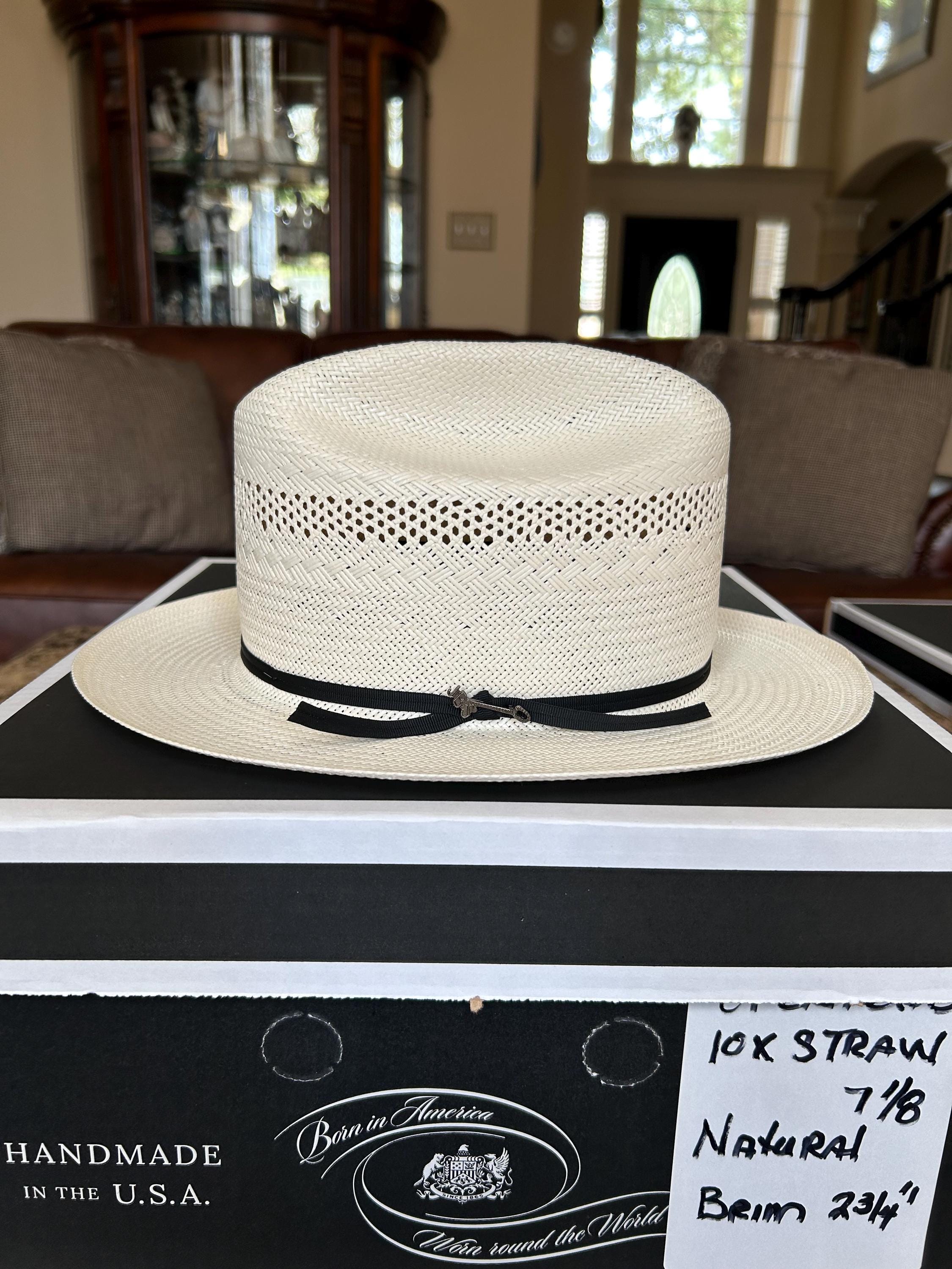 帽子 vintage STETSON OPEN ROAD 3XBEAVER 7 1/8 1960s Stetson 3X Beaver Open Road Fedora Cowboy Hat - Size 7 - Etsy