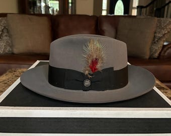 Vintage Stetson, Size 7 1/4, 1950s Stetson Open Road, 7X Beaver