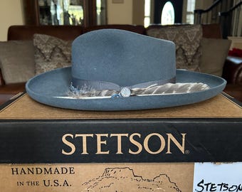 Stetson Outlier Crossover Eucalyptus M 7 - 7 1/8 Unique Western Style!