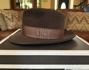 Vintage 1950s Stetson 3X Beaver Cowboy Hat - Size 7 1/8 - Etsy