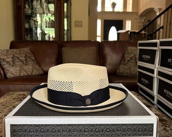 Vintage 1950s Royal STETSON WHIPPET Fedora W/ Box ~ Size 7 1/8