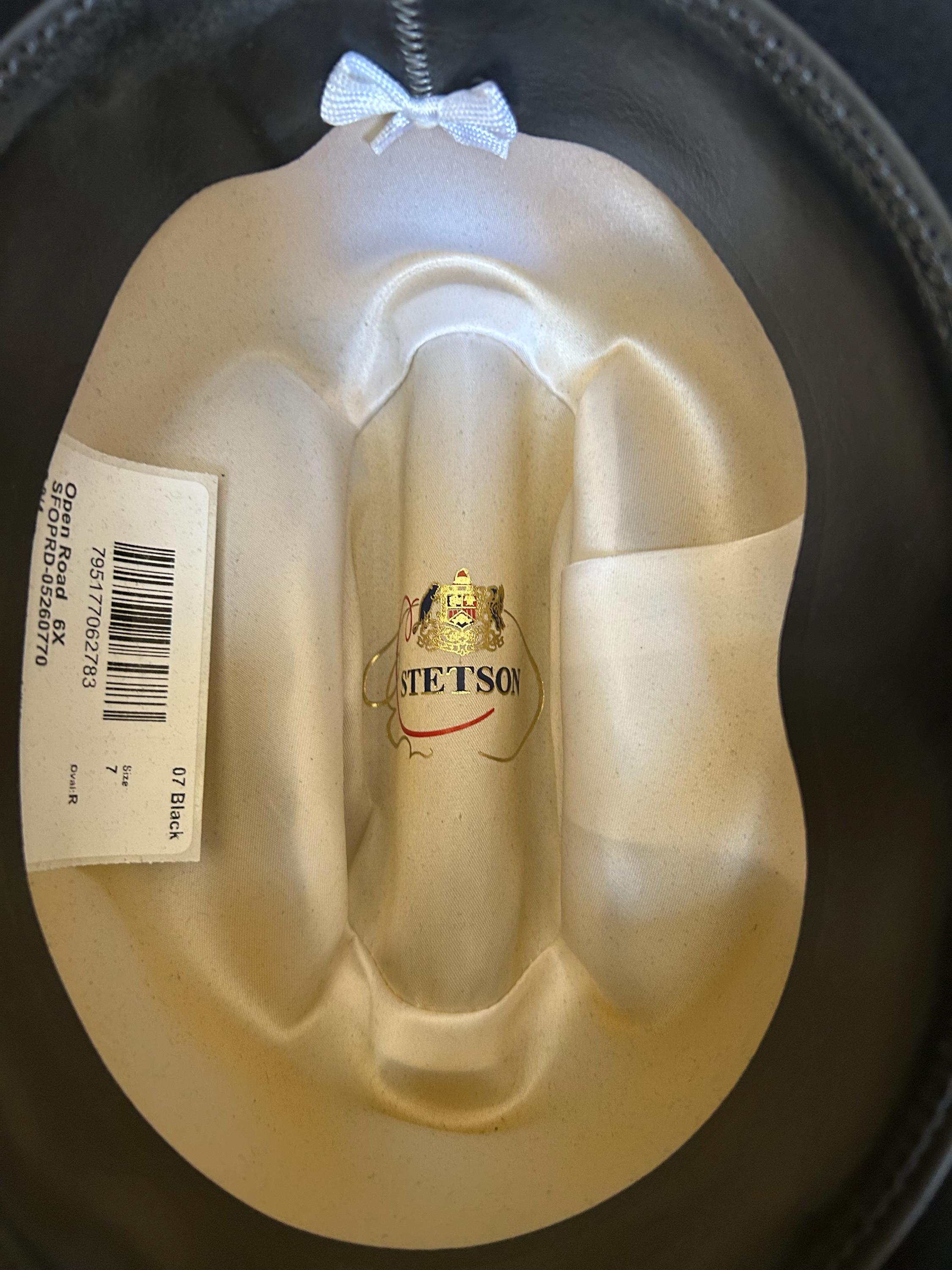 Stetson Open Road 6X Black 7 Western Look! - Etsy