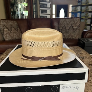 Stetson open road ステットソン vintage 箱7 3/8 Stetson Open Road 7 3 8 - Etsy