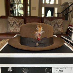 Mink Fedora Hats - Etsy display picture 3