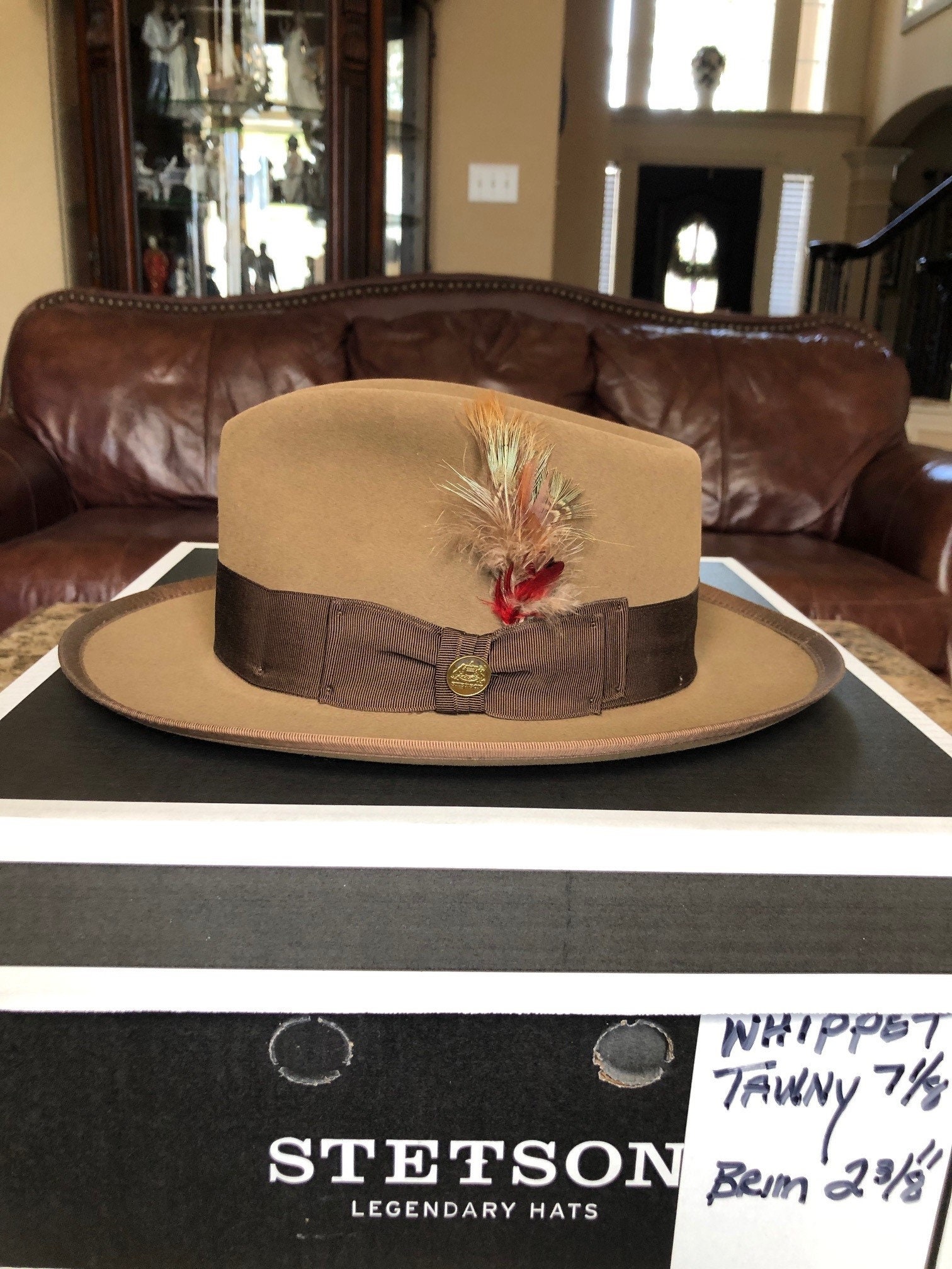 魅了魅了STETSON Premier Whippet ウィペット オープンクラウン ハット