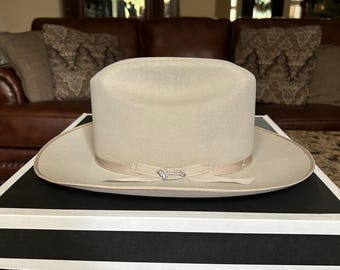 Vintage Stetson Open Road Fedora: 1950s 3X Beaver Cowboy Hat