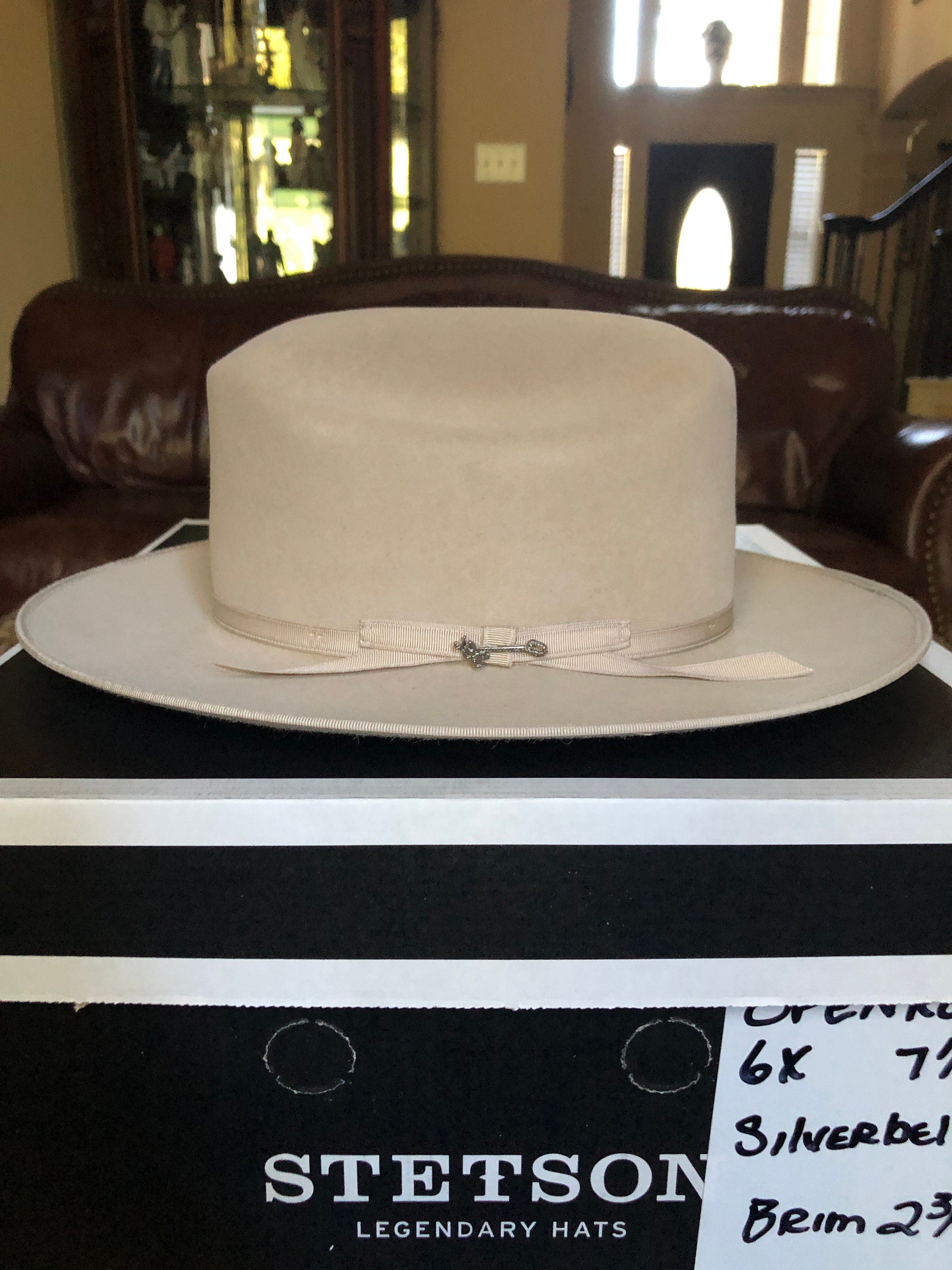 Stetson Open Road 6X Silverbelly 7 1/8 Western Look - Etsy