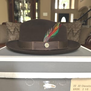 Stetson the Sovereign Fedora Hat - Etsy
