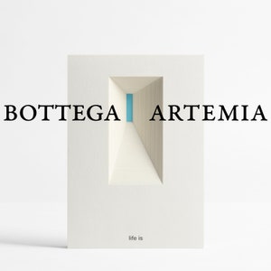 Nanetto! — Mod. Turquoise — ARTEMIA, Artifacts For The Home — Quadro Scultura in Carta