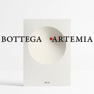 Nanetto! — Mod. Red — ARTEMIA, Artifacts For The Home — Quadro Scultura in Carta
