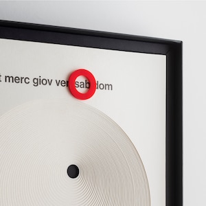 Perpetual Paper Calendar - Tells the Time Spent Together - Minimalist Design - Made in Italy - Wedding Gift - 33 x 47 cm