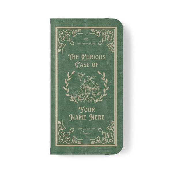 Book Phone Case Personalized Etsy