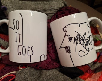 Kurt Vonnegut Signature Literature Slaughterhouse Five Mug