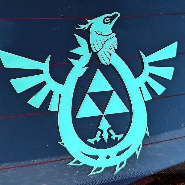 Tears of the Kingdom Decal - Legend of Zelda - Logo Vinyl  Sticker