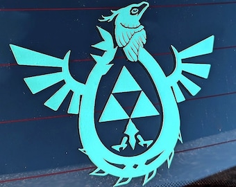 Tears of the Kingdom Decal - Legend of Zelda - Logo Vinyl  Sticker