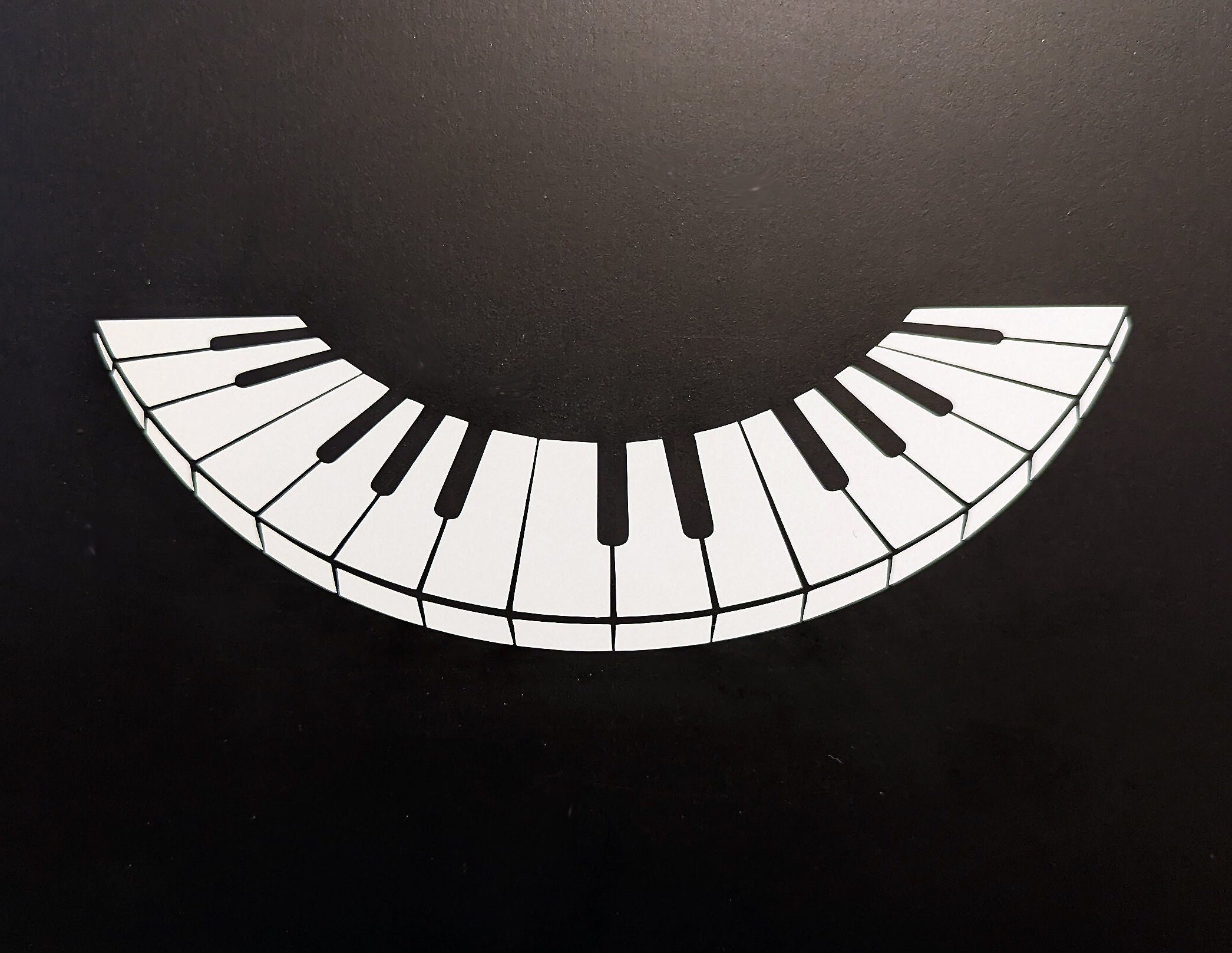 Piano Keyboard Classical Jazz Music Vinyl Decal Sticker
