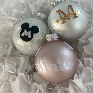Christmas tree balls handmade personalized Christmas ball