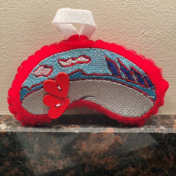 Chicago Bean Ornament Etsy