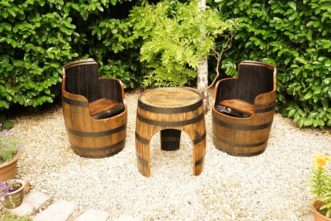 Bespoke Barrel Side Table... Oak Whisky Barrel Table RAVEN Etsy UK