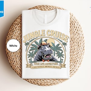 Vintage Disney Jungle Cruise Ride Tshirt, WDW Disney Vacation, Magic Kingdom Shirt, Mickey and Friends Tee, Disney Trip