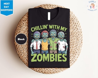 Zombie T-shirt, Zombie University, We Want Your Brains, Dead shirt, horror T-shirt, grappig T-shirt, grappig Halloween heren-T-shirt