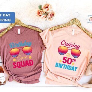 Birthday Cruise Crew Shirt, Family Cruising Birthday, Matching Birthday Shirt, Birthday Cruise Squad Shirt, Family Tee