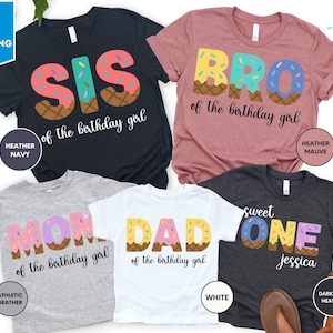 Ice Cream Birthday Tee, Sweet One, Ice Cream Party, Matching Ice Cream, Two Sweet Party, Tee One Birthday, Birthday Tee