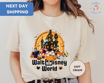 Walt Disney World-shirt, Mickey & Friends Halloween-T-shirt, Disneyland T-shirt, Mickey's Party, Disneyland Halloween