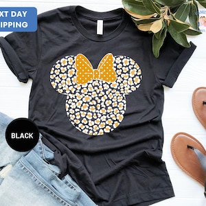 Leopard Print Minnie Shirt, Animal Kingdom Shirt, Women&#39;s Disney T-shirt, Animal Print Minnie Women&#39;s Tee