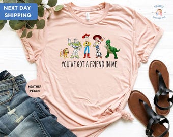 You've Got A Friend In Me Toy Story Shirt, Disney Vacation 2023 Shirt, Toy Story Friends Shirt, Disneyworld Shirt, Disney Group Shirt