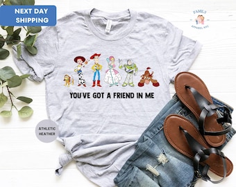You've Got A Friend In Me Toy Story T-Shirt, Disney Group Vacation 2023 Tee, Toy Story Friends, Disneyworld Shirt