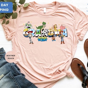 Grandma Toy Story Shirt, Grandma Cartoon Shirt, Retro Toy Story Grandma T-Shirt, Magical Grandma Tee, Gift For Grandma
