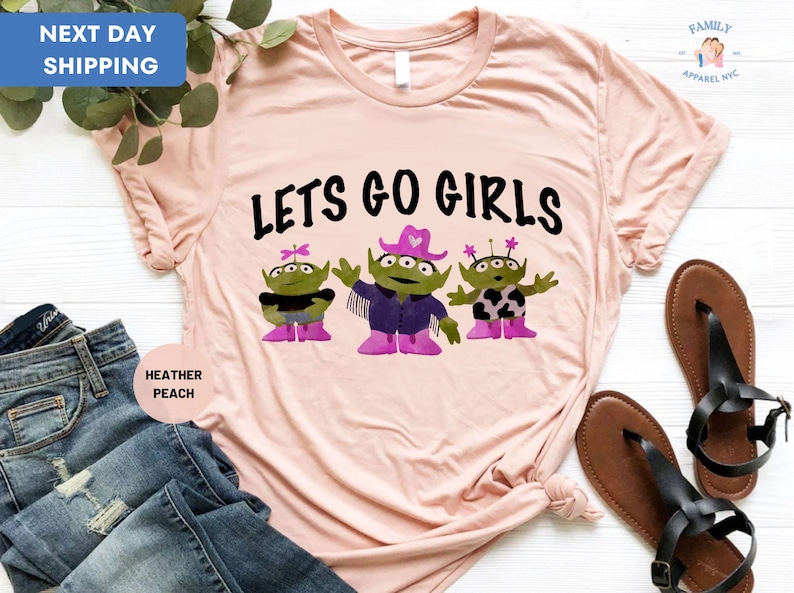 Disney Toy Story Shirt, Toy Story Alien T-Shirt, Disney Shirt, Toy Story Shirt, Toy Story Funny Alien T-Shirt, Disney Girls Trip image 1