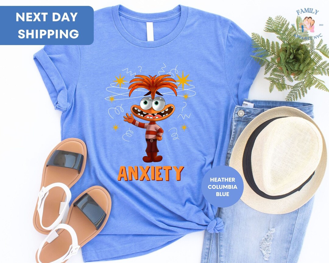 Inside Out Anxiety Shirt, Inside Out Funny Characters Shirt, Inside Out 2 Shirt, Inside Out 2