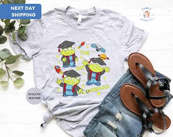 Disney Aliens Toy Story The Diploma Graduated Shirt, Disney Graduation Class Of 2024 Shirt, Disneyland Vacation Shirt