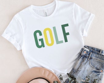 Golf Shirt, Augusta Georgia Golf T-Shirt, Golf Lover Gift, Golfing Crewneck, Golf Gifts for Women, Cute Golfer Apparel, Golf Coach Tee