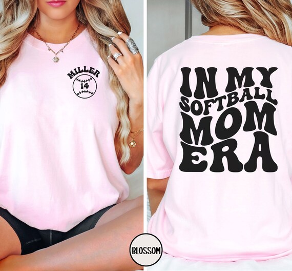 Baseball Softball Team Mom Tshirt Gift Shirt Women Baseball Softball Team Mom Tshirt Gift Shirt Women