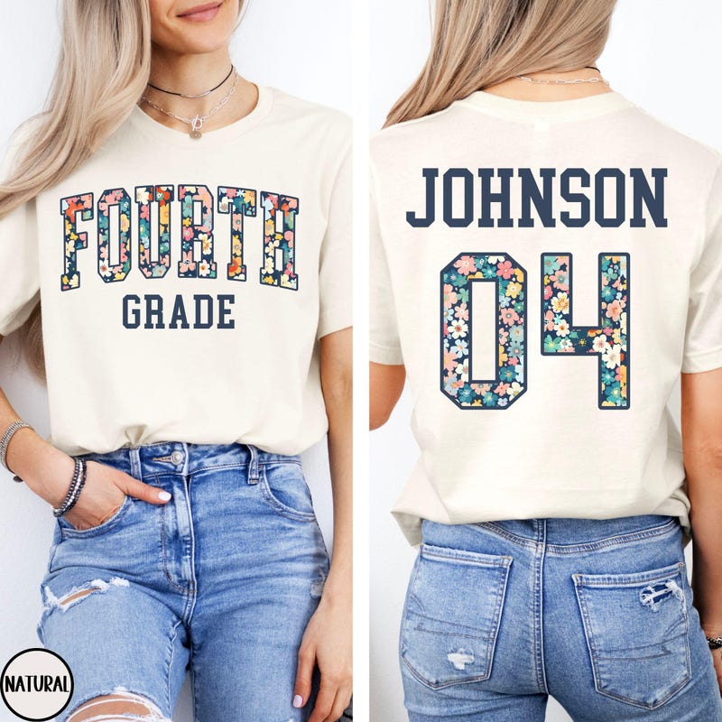 Fourth Grade Squad Tshirt - Etsy
