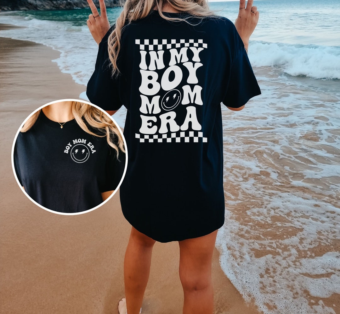 In My Boy Mom Era Shirt, Boy Mom Tshirt, Comfort Colors, Expecting Mom