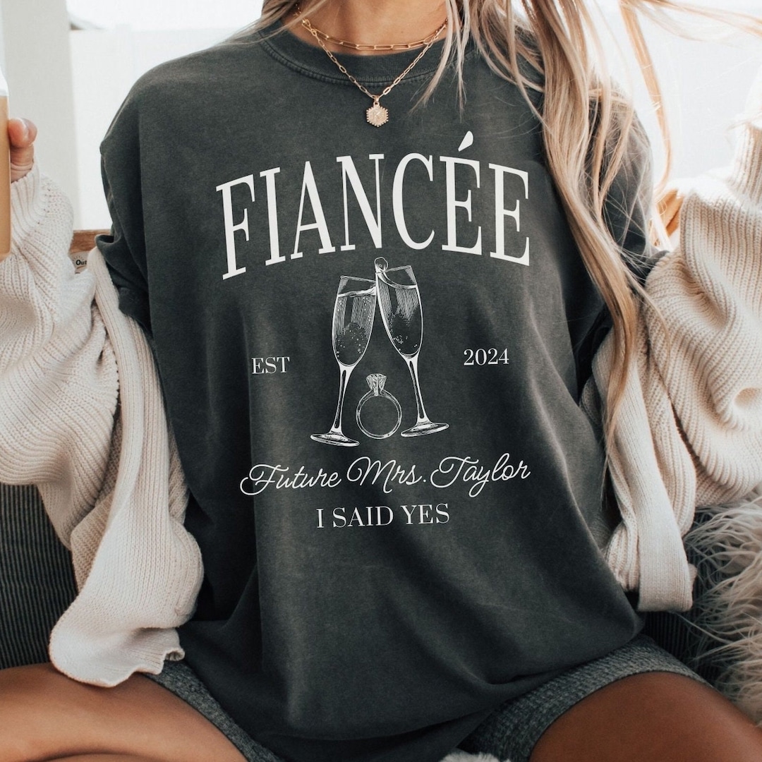 Bride To Be Shirts Custom Date Feyonce T-Shirt - Future Mrs Bride To Be Tee  Engagement Party Outfit Future Mrs T-shirt, image size:1080x1080