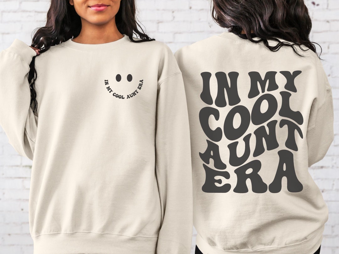 BEJUYOE I'm The Perfect Aunt I Just Cuss A Lot Sweatshirt Womens