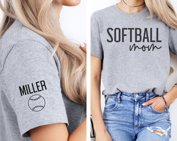 Baseball Softball Team Mom Tshirt Gift Shirt Women Baseball Softball Team Mom Tshirt Gift Shirt Women